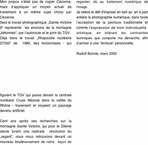 Ma recherche sur la caractéristique de l’image photographique m